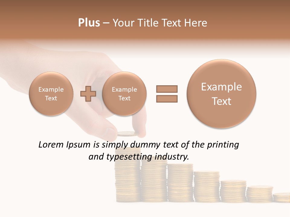 Man White Put PowerPoint Template