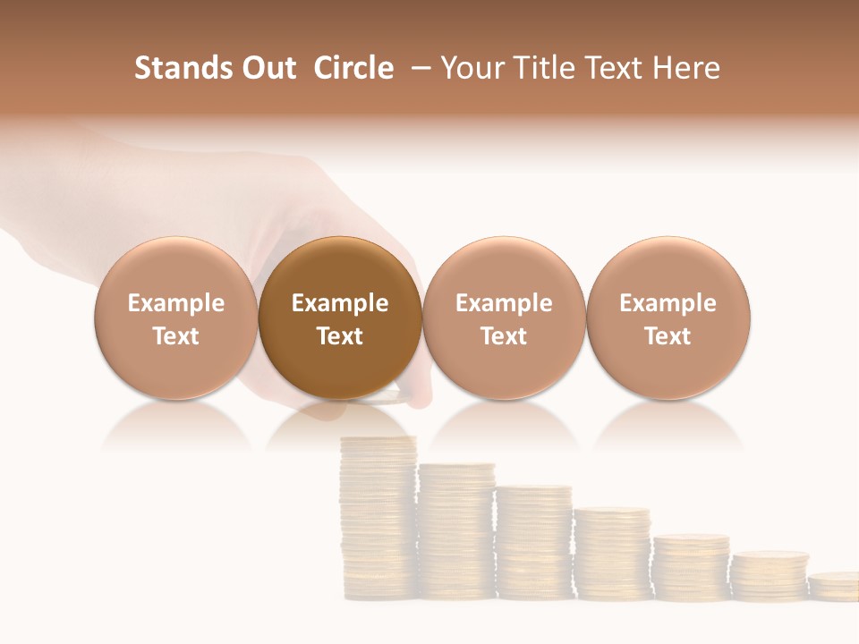 Man White Put PowerPoint Template