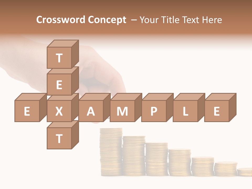 Man White Put PowerPoint Template