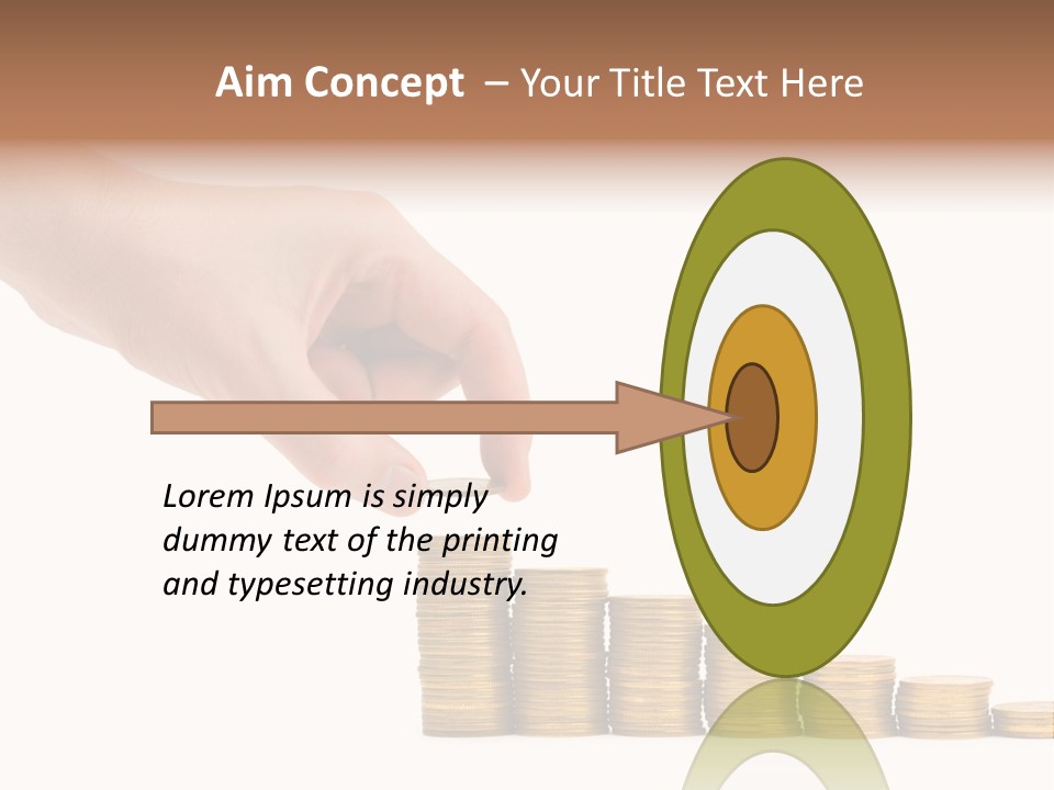 Man White Put PowerPoint Template