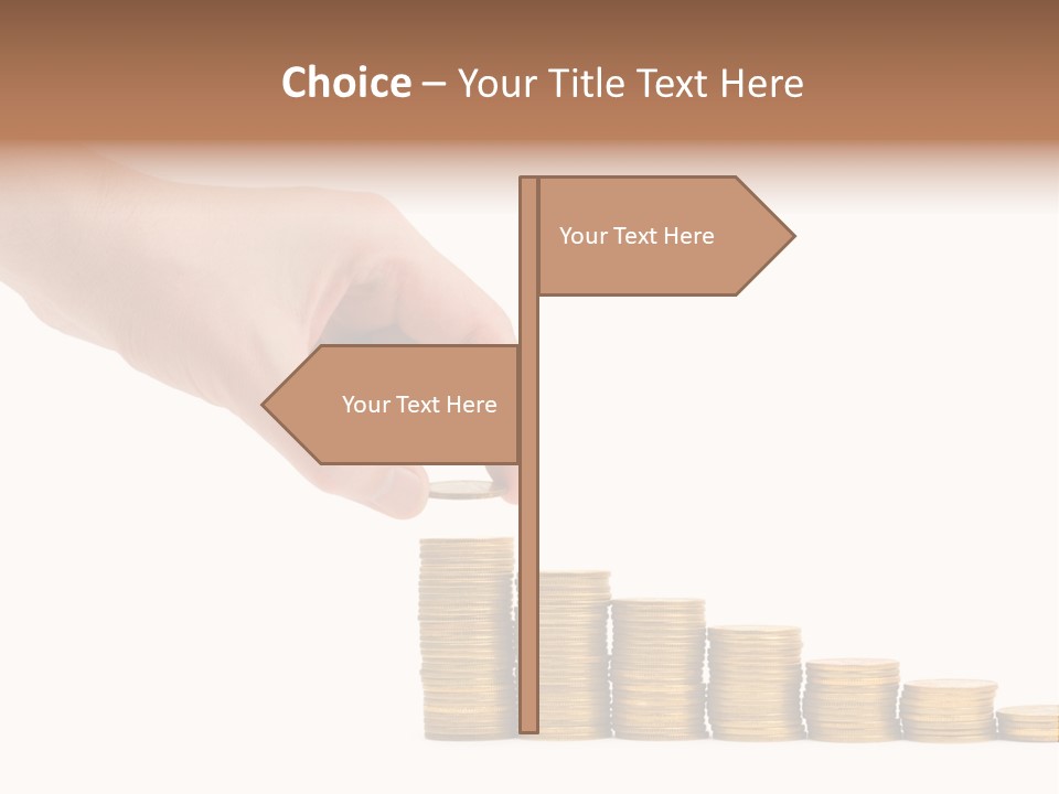 Man White Put PowerPoint Template