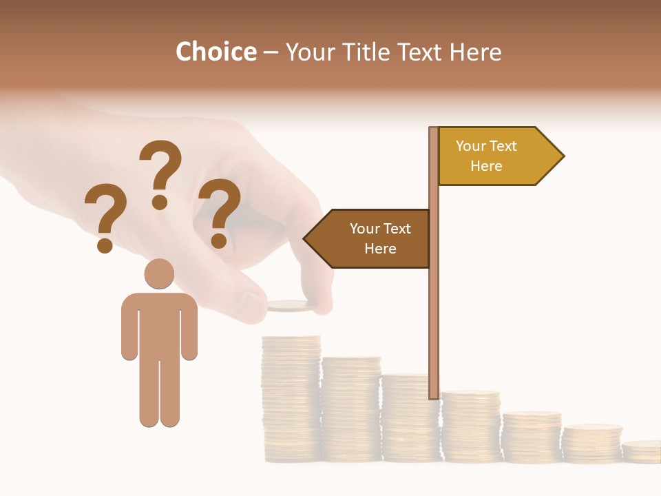 Man White Put PowerPoint Template