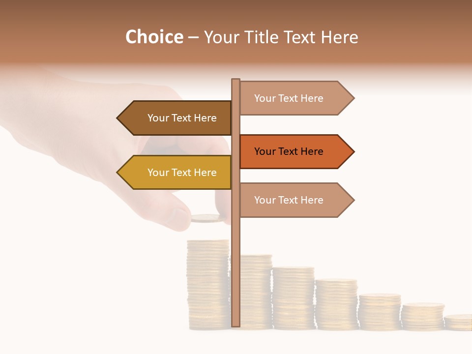 Man White Put PowerPoint Template