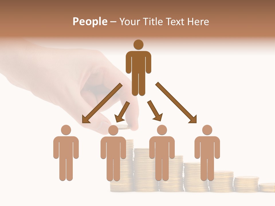 Man White Put PowerPoint Template