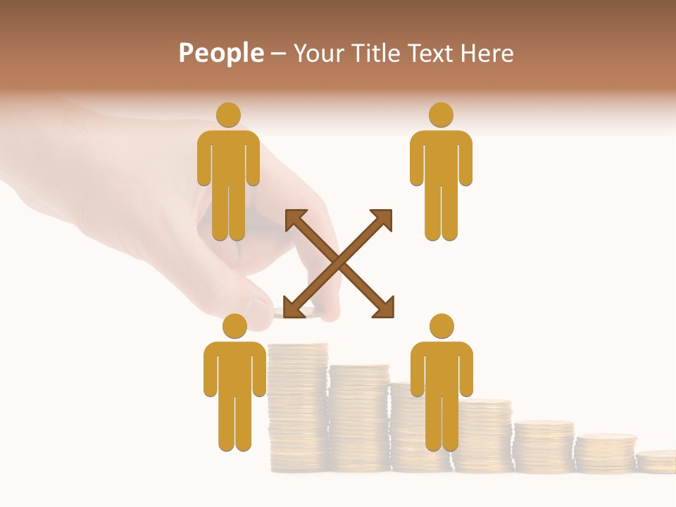 Man White Put PowerPoint Template