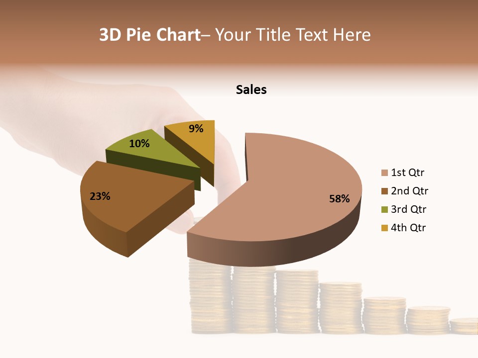 Man White Put PowerPoint Template