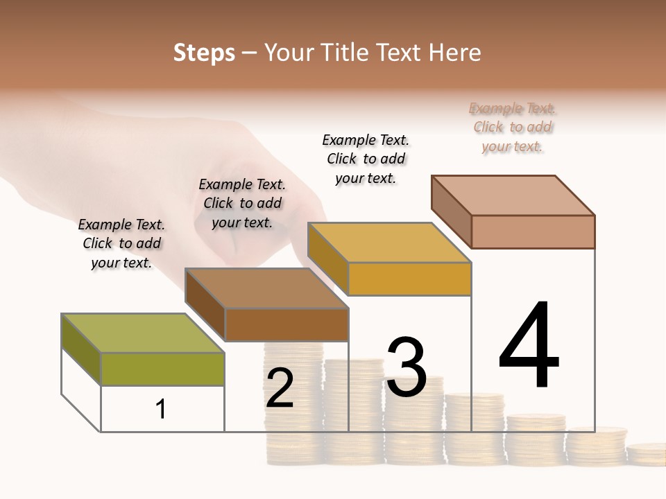 Man White Put PowerPoint Template