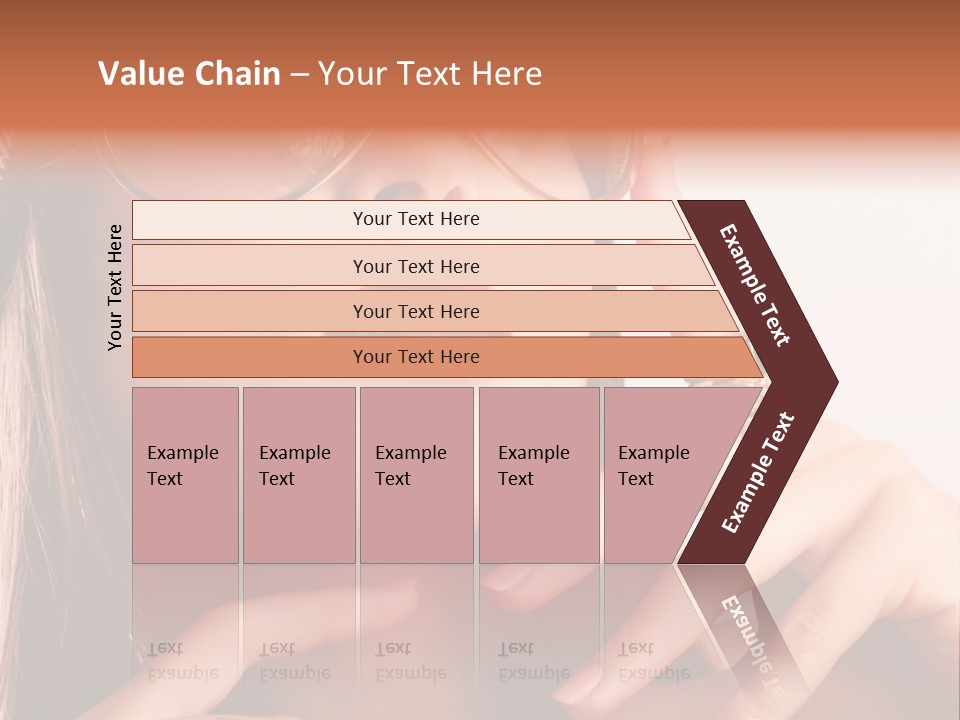 A Woman Wearing Glasses And A Hat With A Ring On Her Finger PowerPoint Template