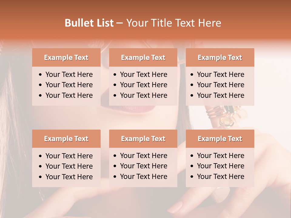 A Woman Wearing Glasses And A Hat With A Ring On Her Finger PowerPoint Template