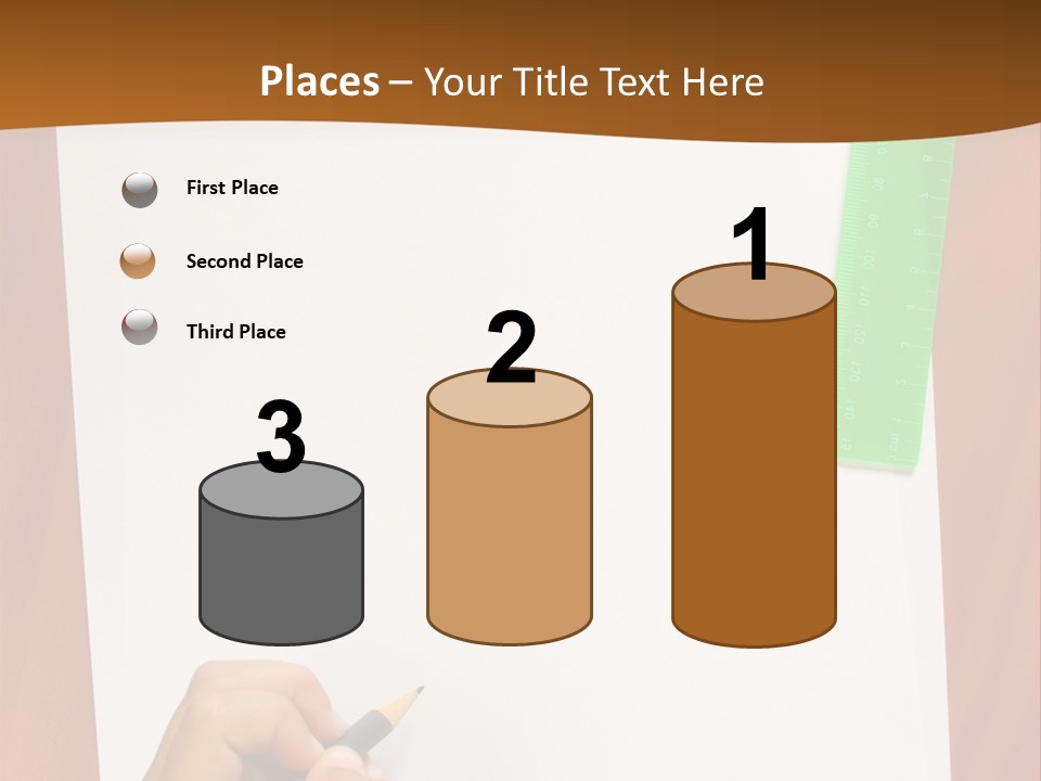 Pad Triangle Accessories PowerPoint Template
