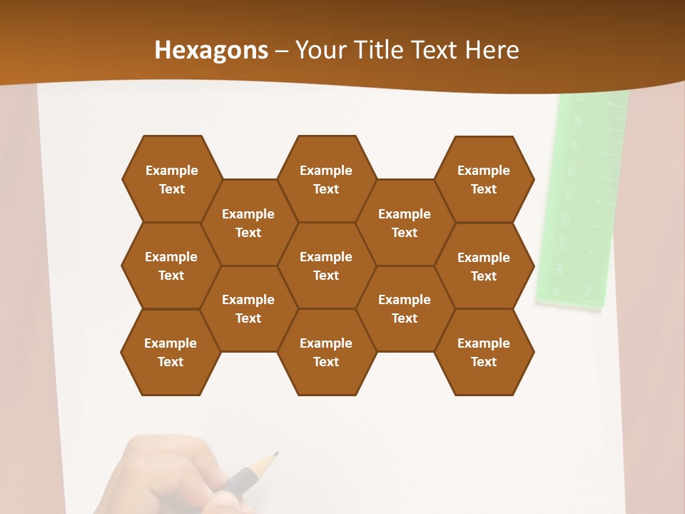 Pad Triangle Accessories PowerPoint Template