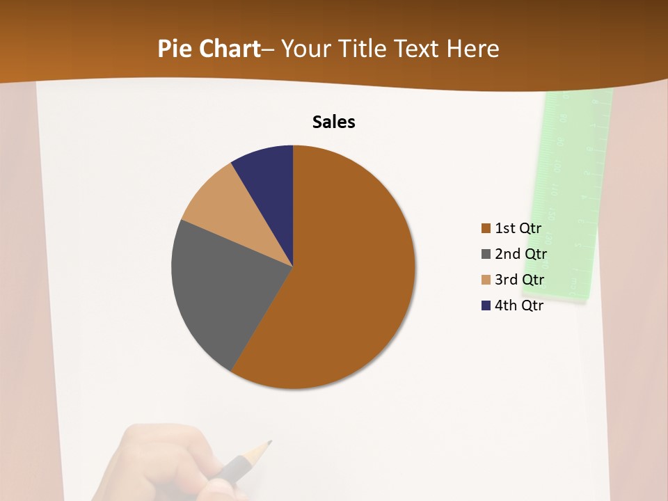 Pad Triangle Accessories PowerPoint Template