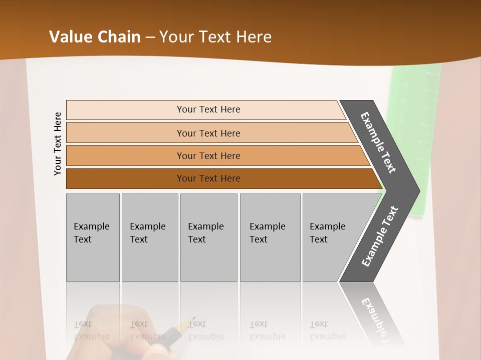 Pad Triangle Accessories PowerPoint Template