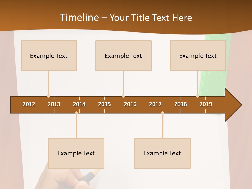 Pad Triangle Accessories PowerPoint Template