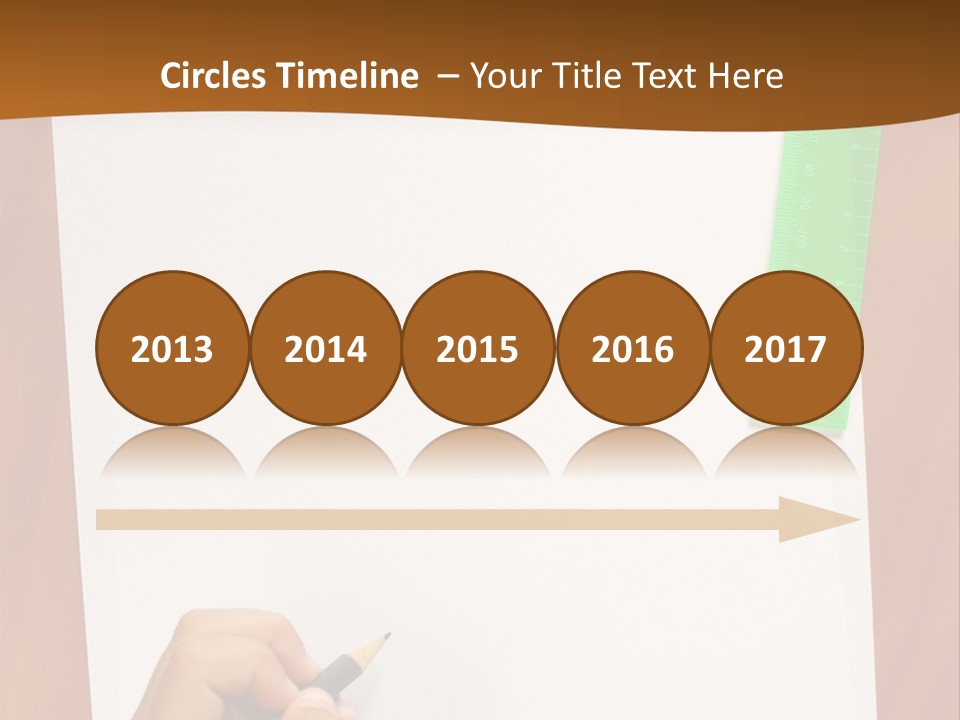 Pad Triangle Accessories PowerPoint Template