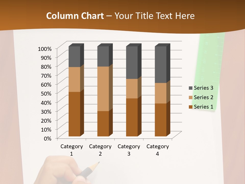 Pad Triangle Accessories PowerPoint Template