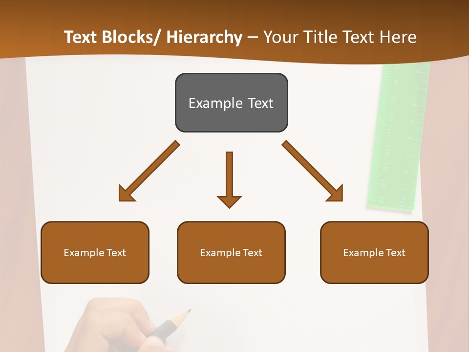 Pad Triangle Accessories PowerPoint Template
