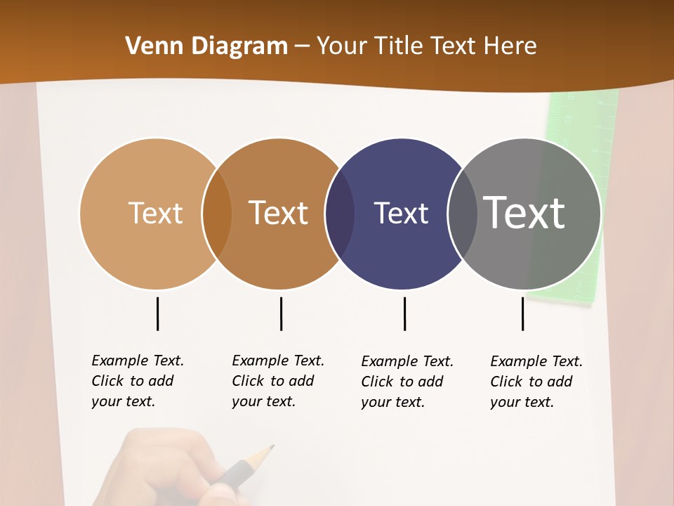 Pad Triangle Accessories PowerPoint Template