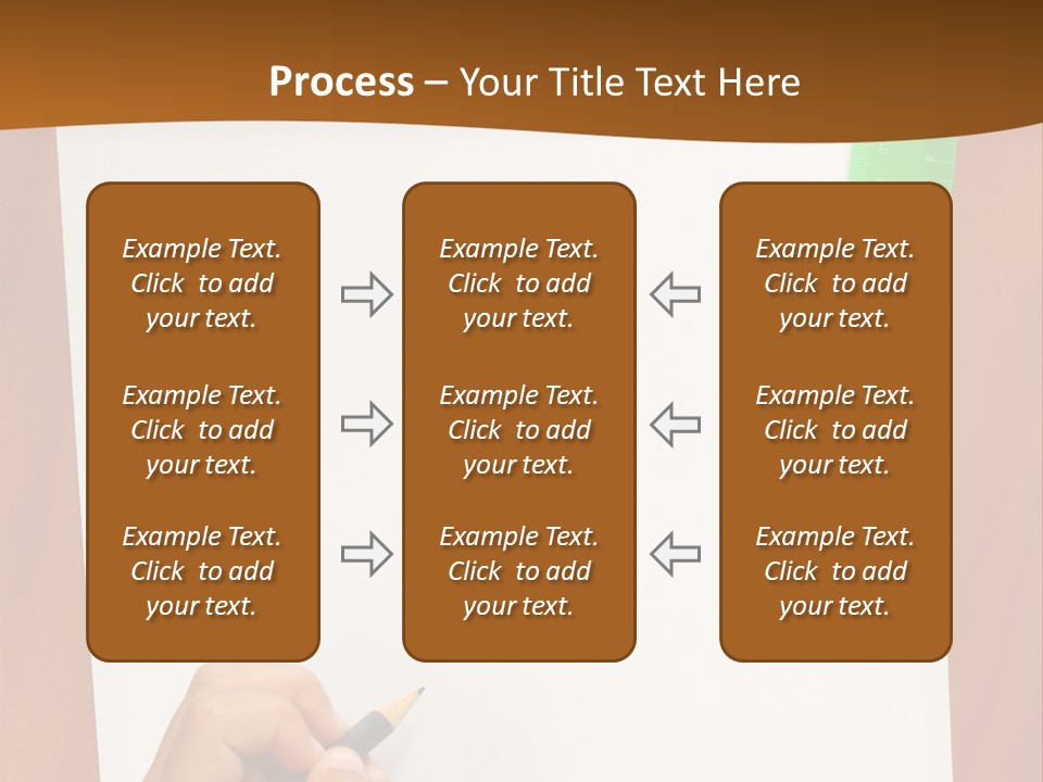 Pad Triangle Accessories PowerPoint Template