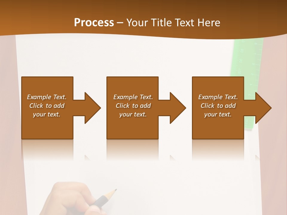 Pad Triangle Accessories PowerPoint Template