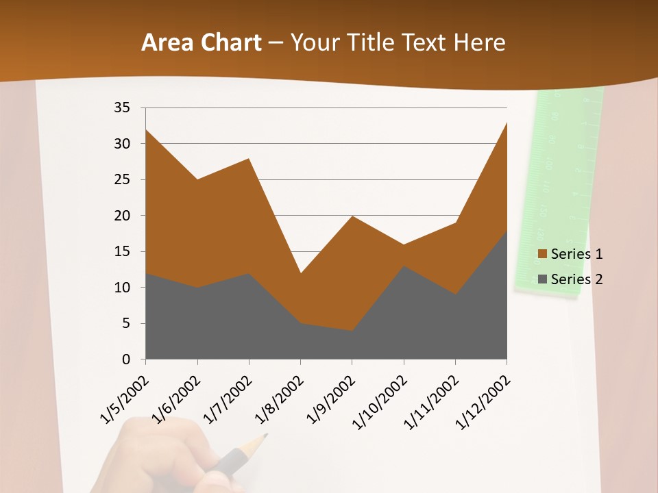 Pad Triangle Accessories PowerPoint Template