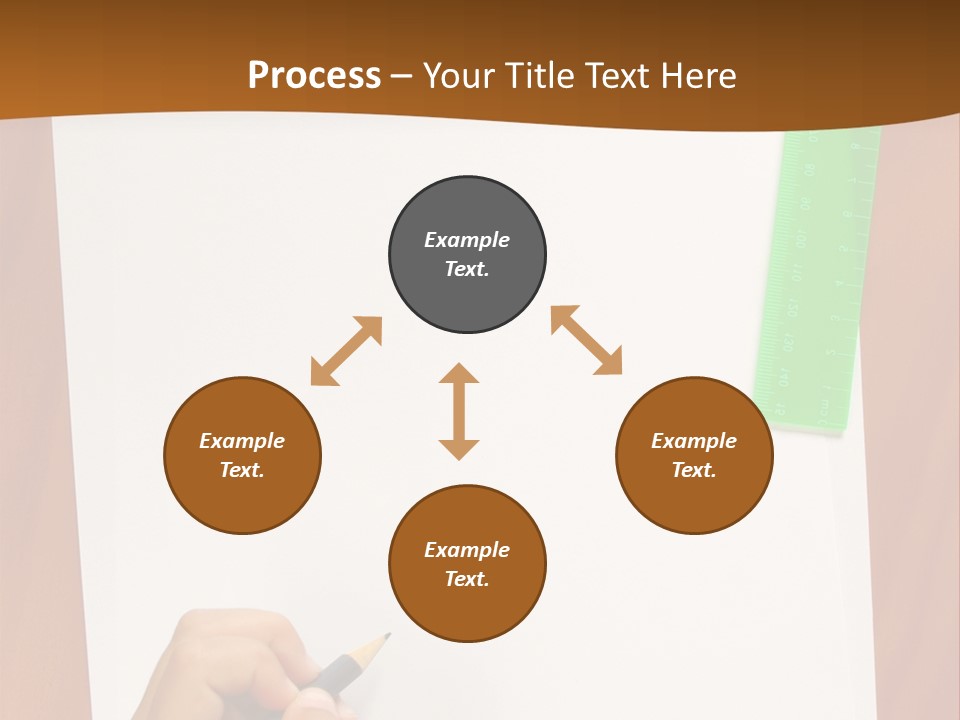 Pad Triangle Accessories PowerPoint Template