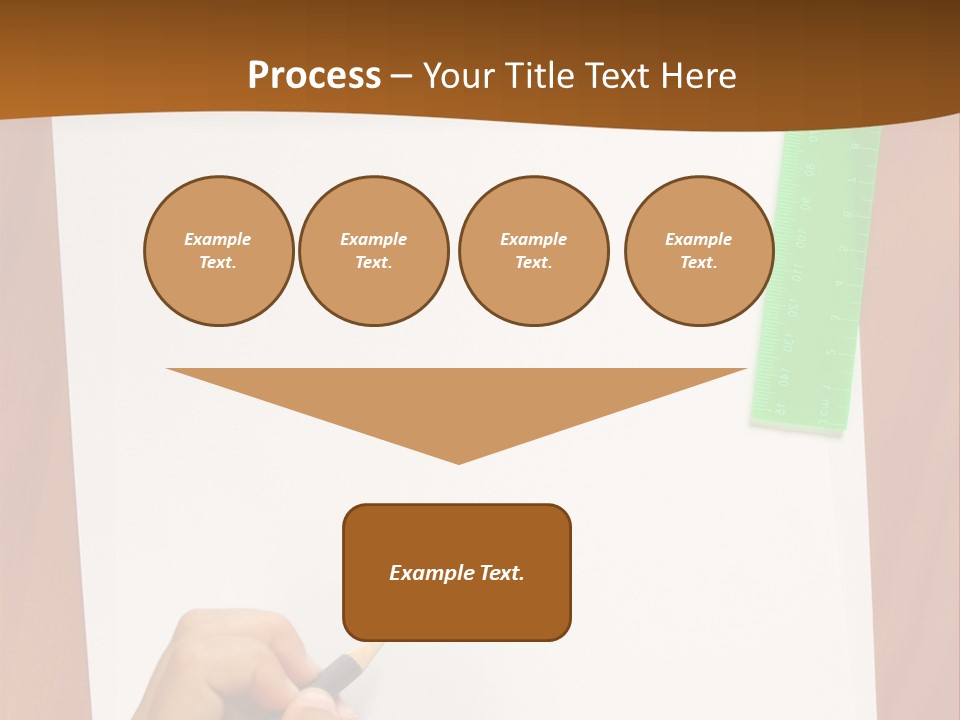 Pad Triangle Accessories PowerPoint Template