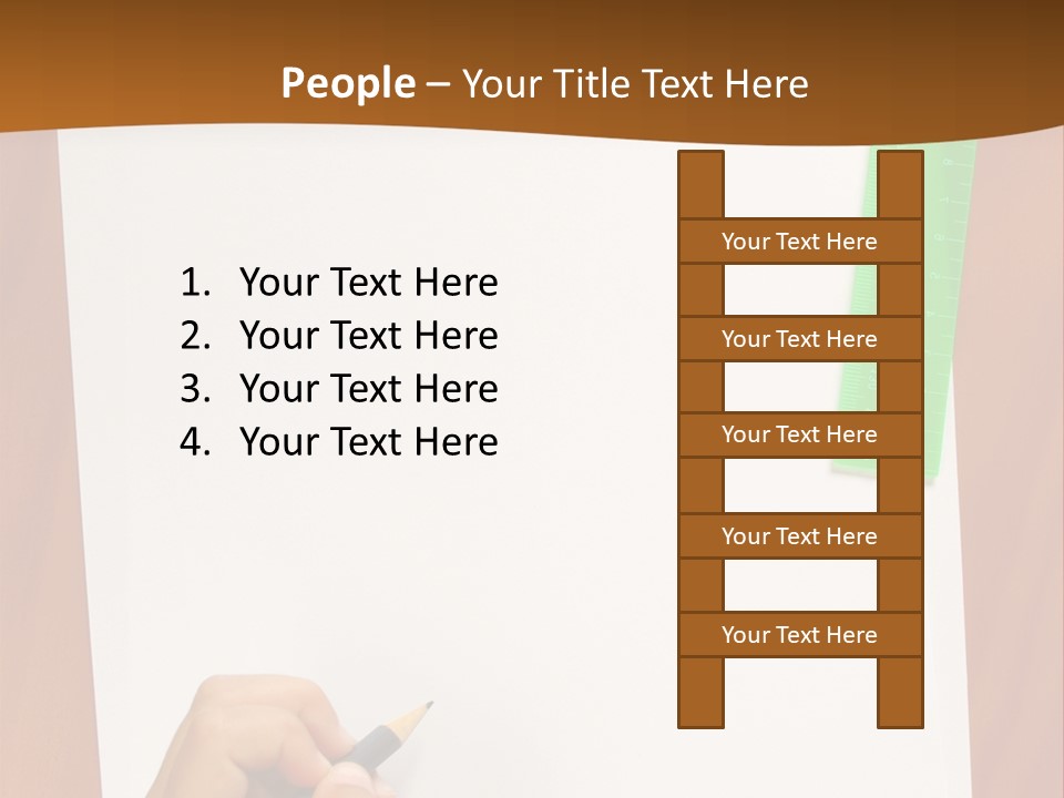 Pad Triangle Accessories PowerPoint Template