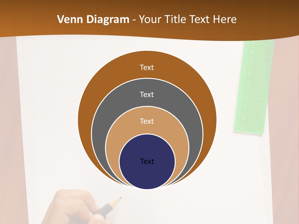 Pad Triangle Accessories PowerPoint Template
