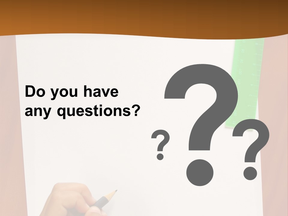 Pad Triangle Accessories PowerPoint Template