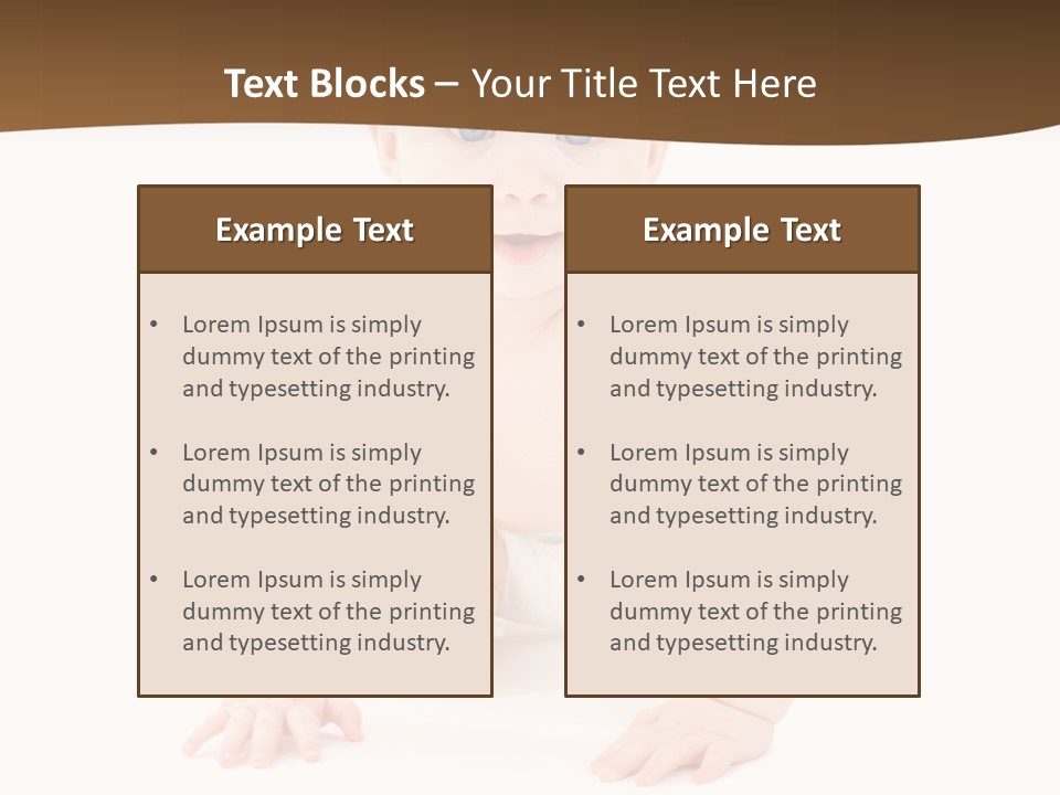 Innocent Skin Cheerful PowerPoint Template
