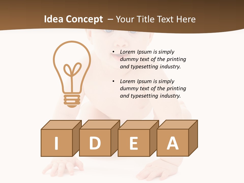 Innocent Skin Cheerful PowerPoint Template