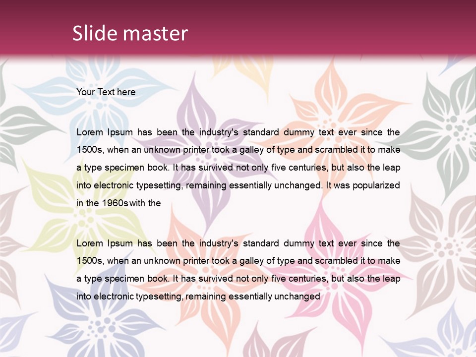 Arrival Travel Baggage PowerPoint Template