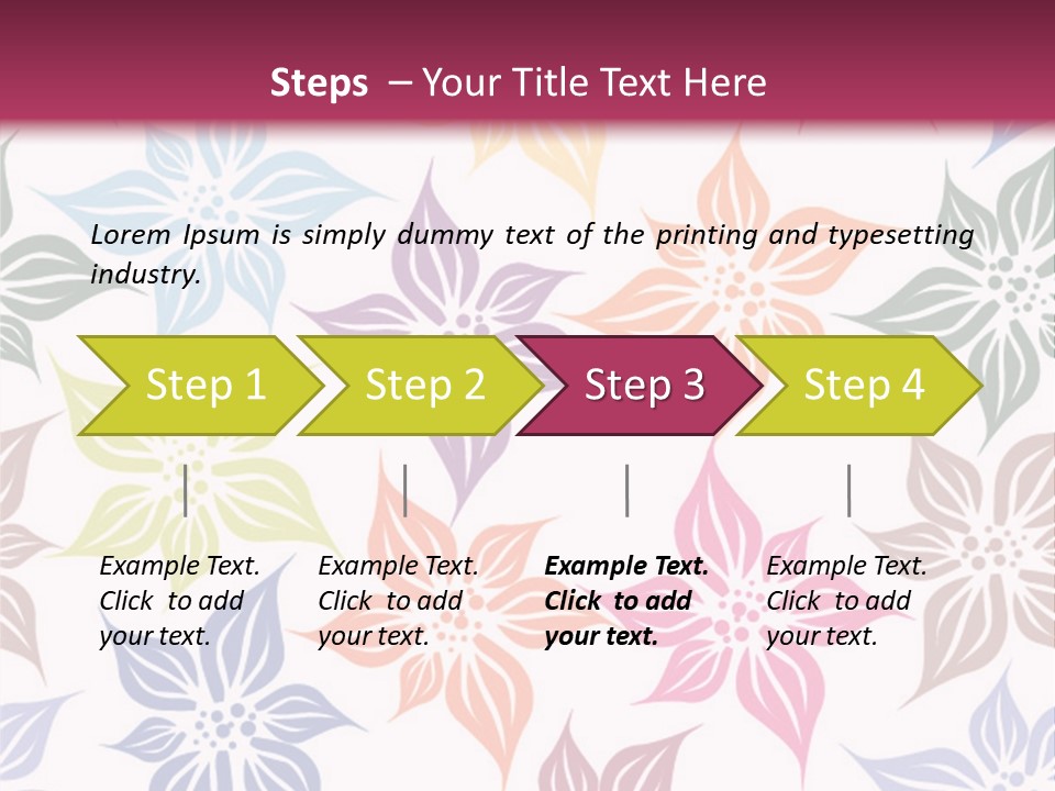 Arrival Travel Baggage PowerPoint Template