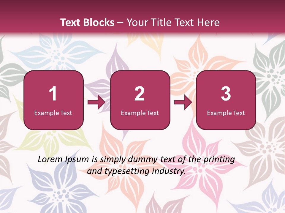 Arrival Travel Baggage PowerPoint Template