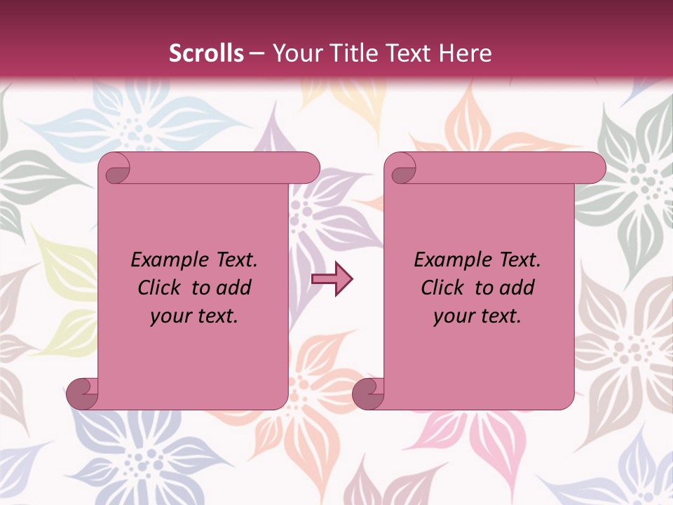 Arrival Travel Baggage PowerPoint Template
