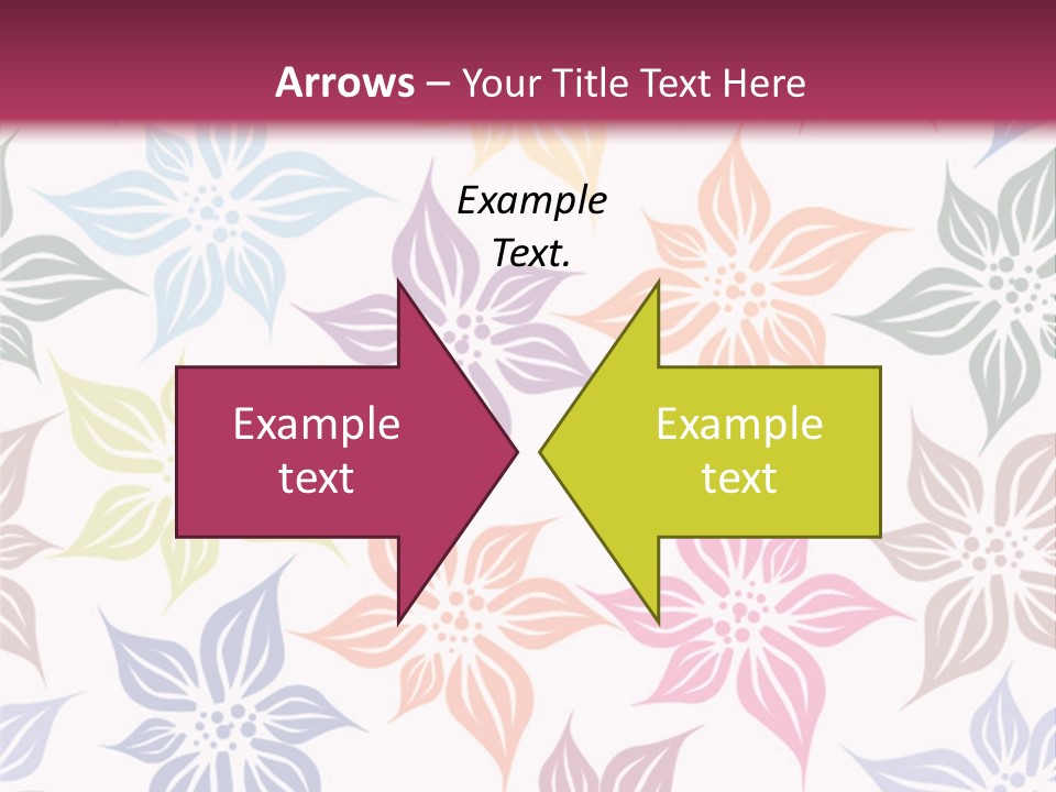 Arrival Travel Baggage PowerPoint Template