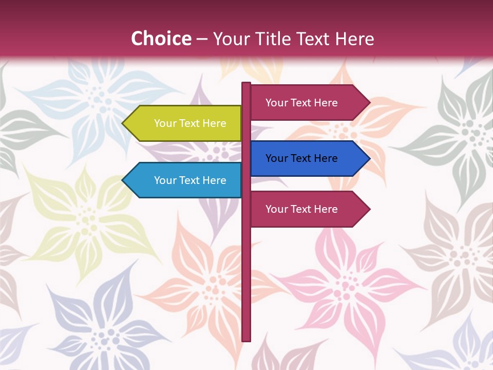 Arrival Travel Baggage PowerPoint Template