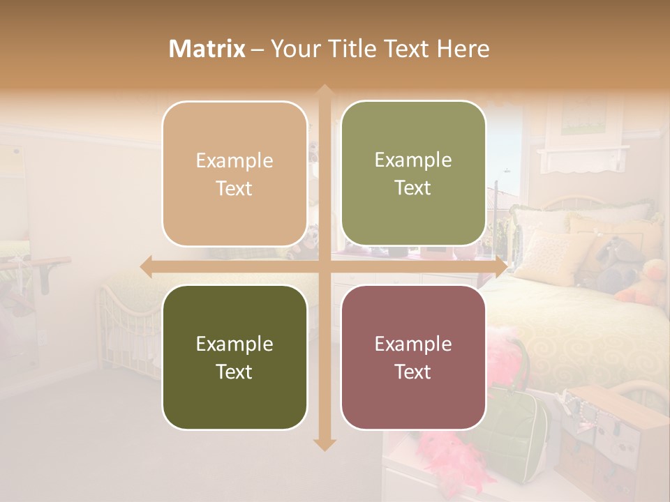 Wood Comfortable Blue PowerPoint Template