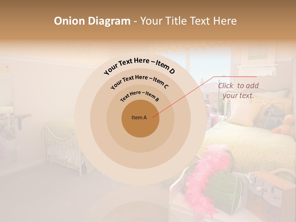 Wood Comfortable Blue PowerPoint Template