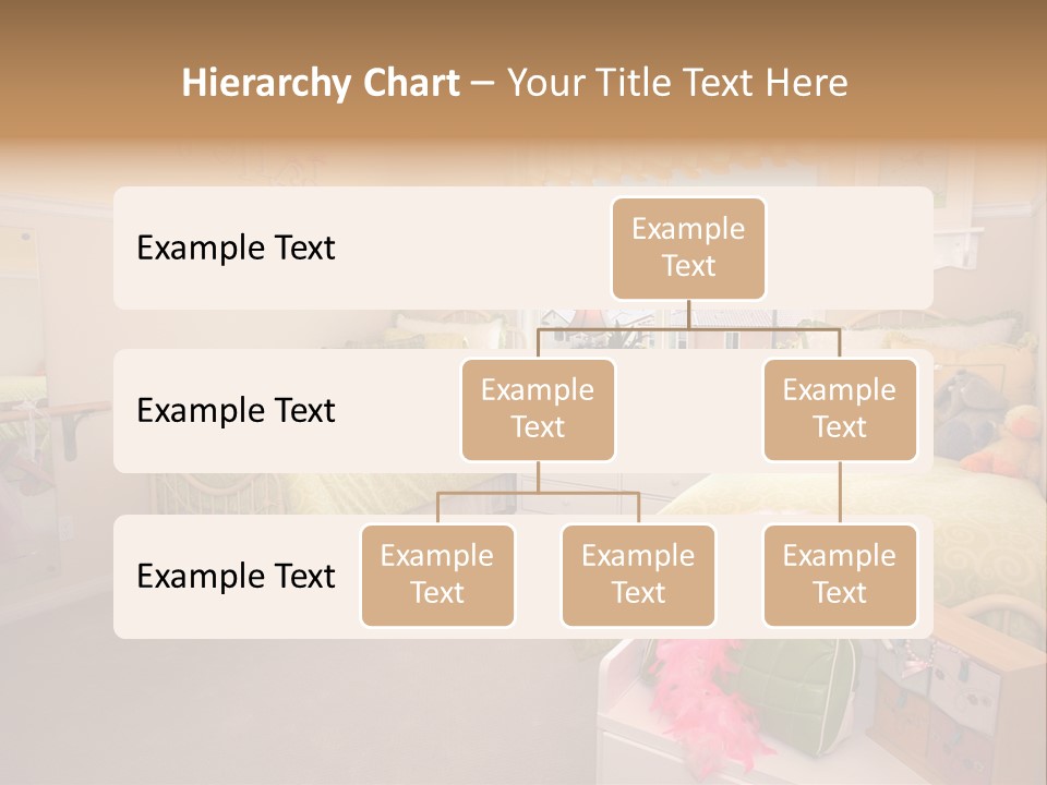 Wood Comfortable Blue PowerPoint Template