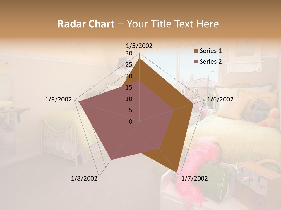 Wood Comfortable Blue PowerPoint Template