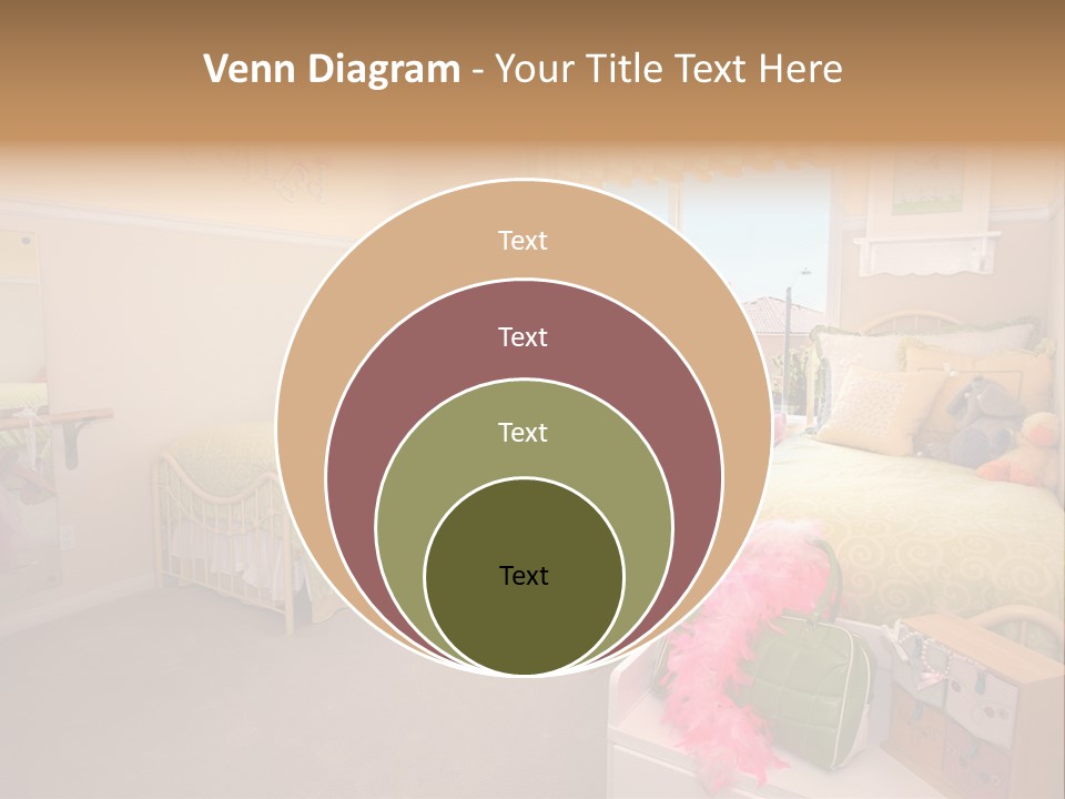 Wood Comfortable Blue PowerPoint Template