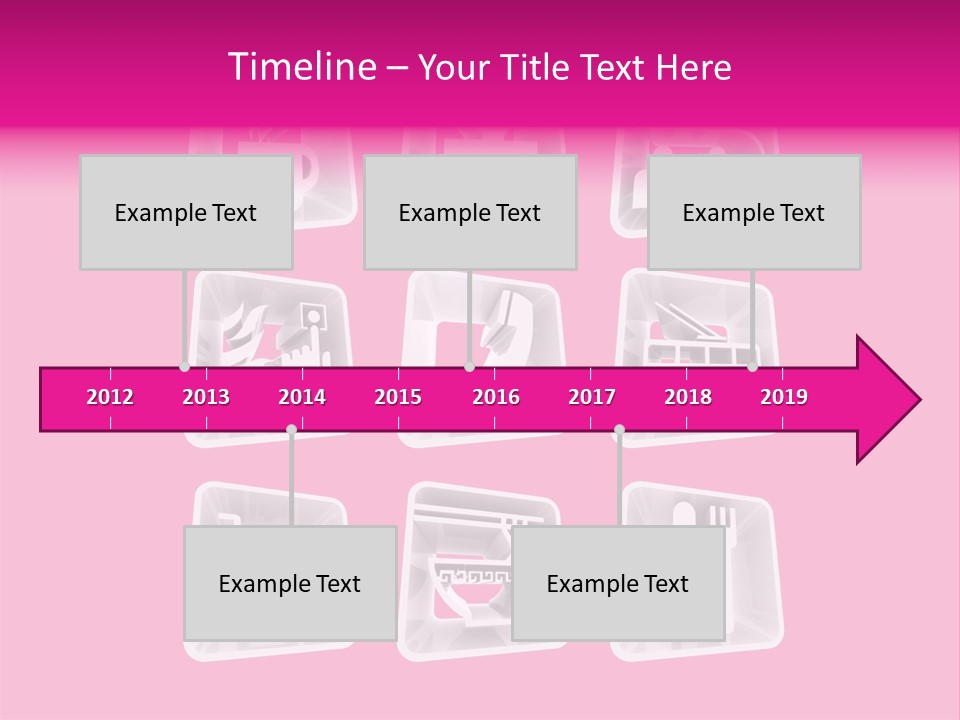 A Bunch Of Different Items In A Plastic Container PowerPoint Template