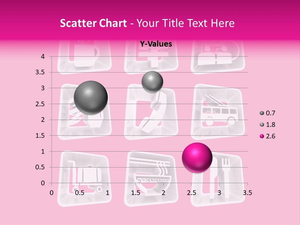 A Bunch Of Different Items In A Plastic Container PowerPoint Template