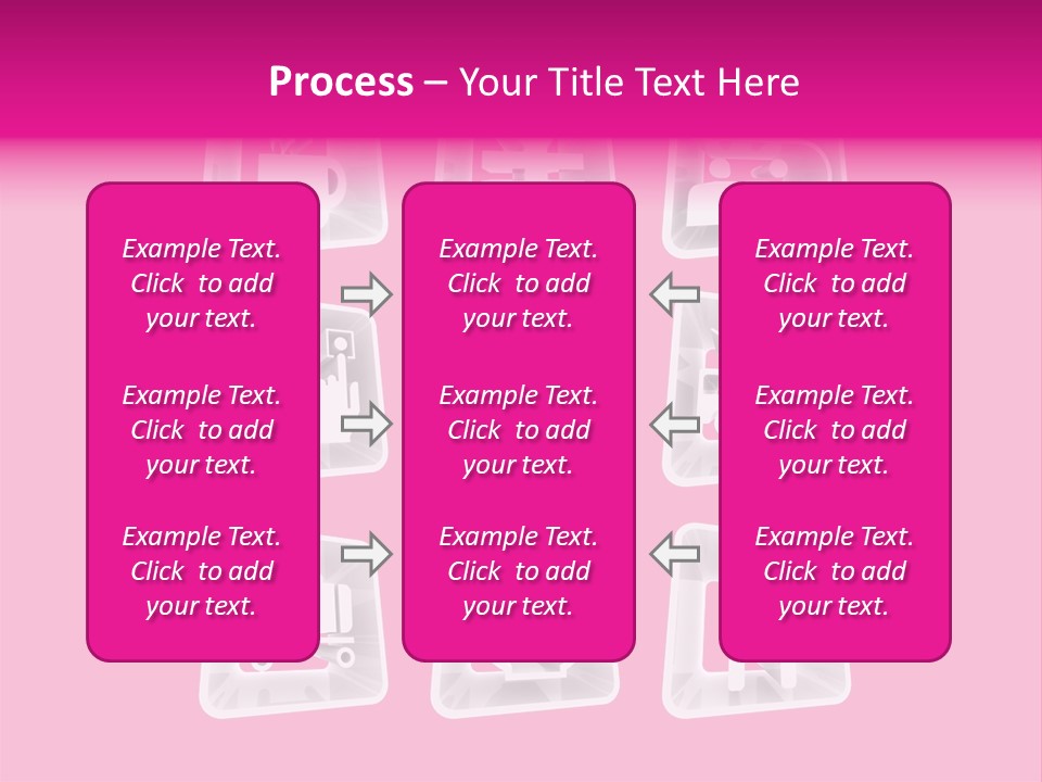 A Bunch Of Different Items In A Plastic Container PowerPoint Template