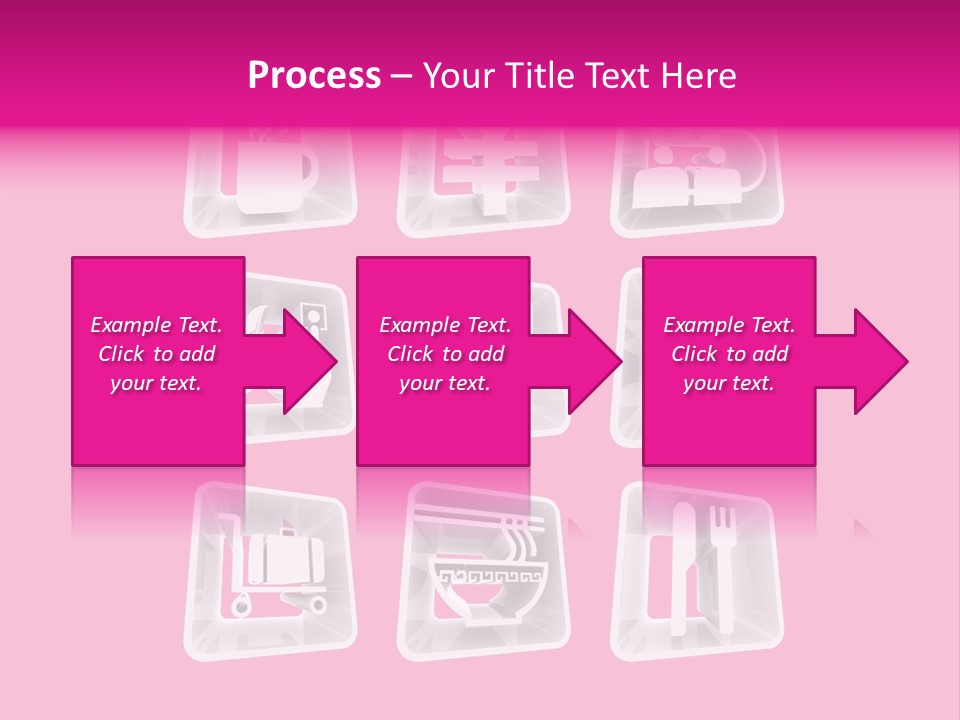 A Bunch Of Different Items In A Plastic Container PowerPoint Template