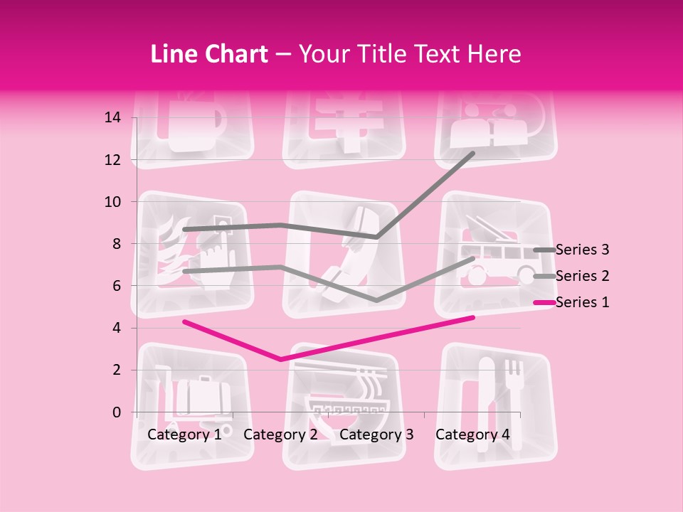 A Bunch Of Different Items In A Plastic Container PowerPoint Template