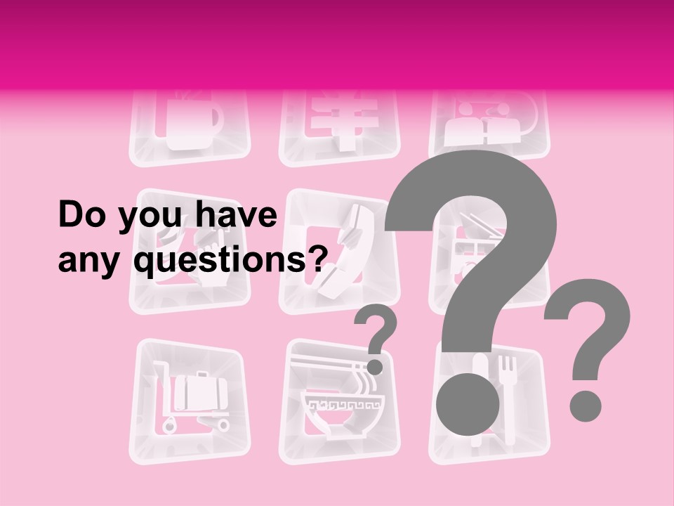 A Bunch Of Different Items In A Plastic Container PowerPoint Template