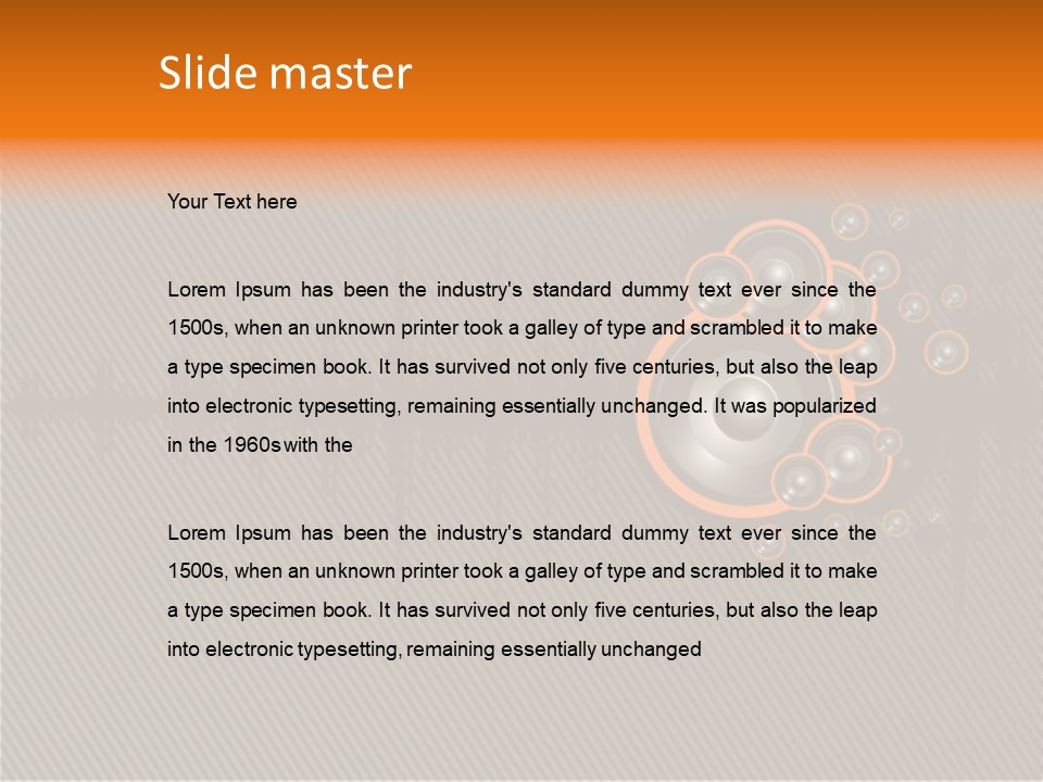 Dream Design Elegant PowerPoint Template